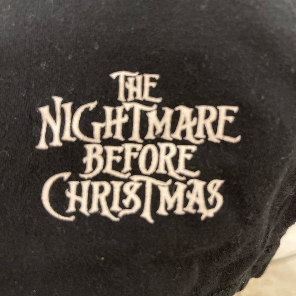H&M Black Tee with Jack Skellington glow in the dark!. - Picture 5 of 9